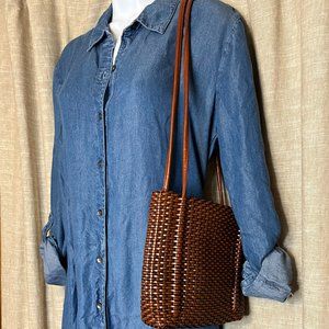 Vegan Leather Shoulder bag